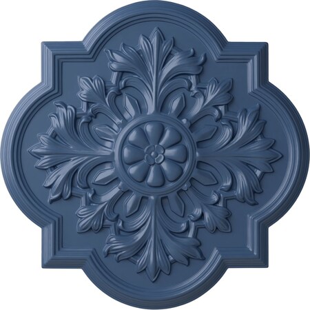 Bonetti Ceiling Medallion (Fits Canopies Up To 5 1/8), Hand-Painted Americana, 20OD X 1 3/4P